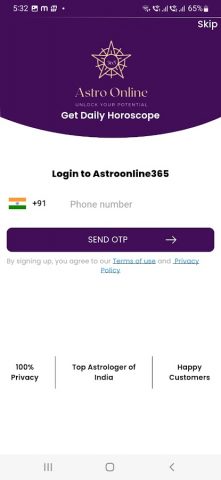 Astroonline365 для Android — скриншот 1