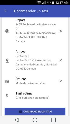 Atlas Taxi для Android — скриншот 2