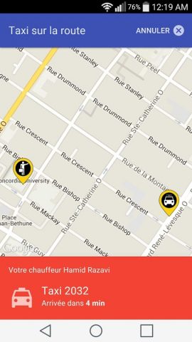 Atlas Taxi для Android — скриншот 3