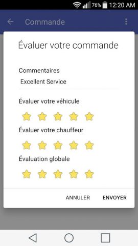 Atlas Taxi для Android — скриншот 4