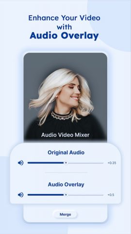 Audio Video Mixer & Editor для Android — скриншот 3