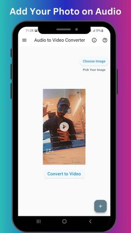 Audio to Video Converter для Android — скриншот 4
