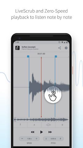 AudioStretch:Music Pitch Tool для Android — скриншот 3