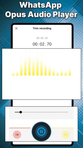 Аудиоплеер Опус для Android — скриншот 5