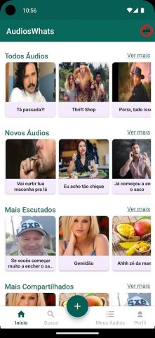 AudiosWhats для Android — скриншот 2