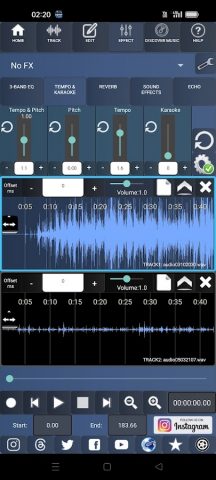 Audiosdroid Audio Studio для Android — скриншот 3