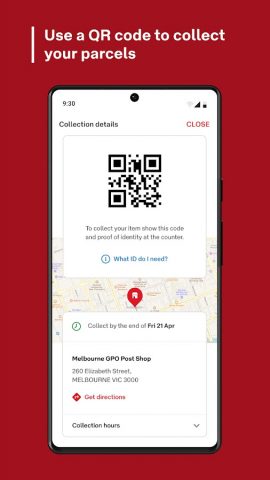 Australia Post для Android — скриншот 5