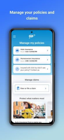 AAA Auto Club для Android — скриншот 4