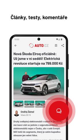 Auto.cz для Android — скриншот 2