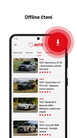 Auto.cz для Android — скриншот 3