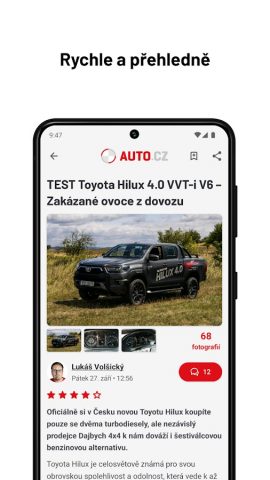 Auto.cz для Android — скриншот 5