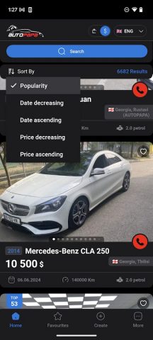 Autopapa для Android — скриншот 1