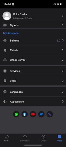 Autopapa для Android — скриншот 4