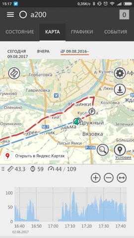 Автоскан+ для Android — скриншот 1