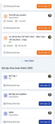 Azota Student для Android — скриншот 2