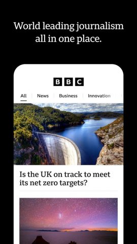 BBC: World News & Stories для Android — скриншот 1