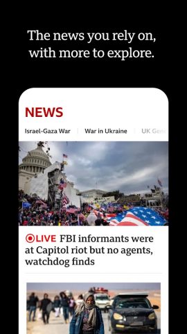 BBC: World News & Stories для Android — скриншот 2