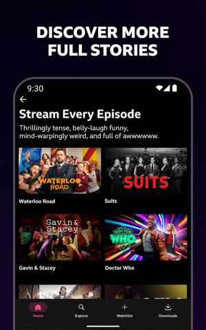 BBC iPlayer для Android — скриншот 2