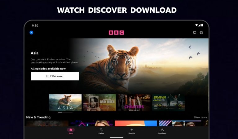 BBC iPlayer для Android — скриншот 5