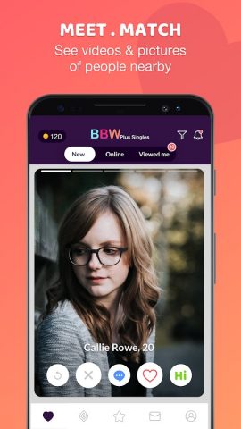 BBW Singles: Curvy & Plus Size для Android — скриншот 2