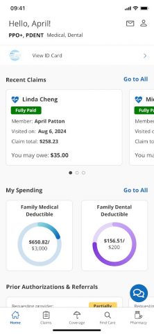 BCBSOK для Android — скриншот 1