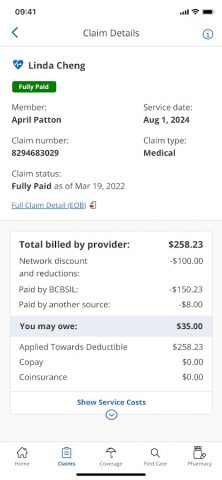 BCBSOK для Android — скриншот 4