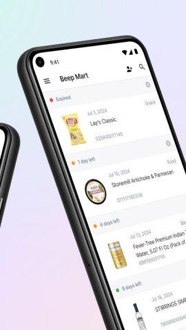 BEEP — Expiry Date Tracking для Android — скриншот 2