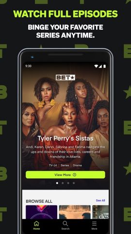 BET NOW — Watch Shows для Android — скриншот 1
