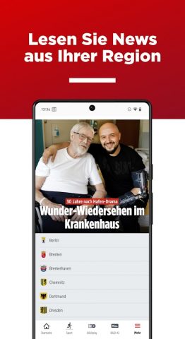 BILD News — Live Nachrichten для Android — скриншот 4