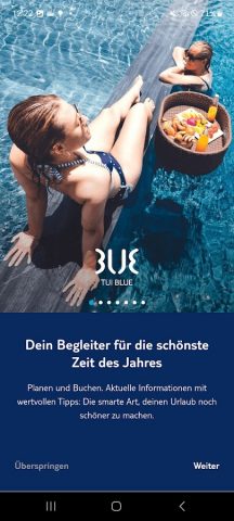 BLUE App для Android — скриншот 1