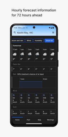 BOM Weather для Android — скриншот 4