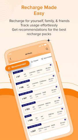BSNL Selfcare для Android — скриншот 2