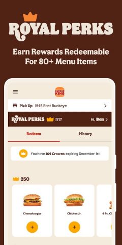 BURGER KING® App для Android — скриншот 2