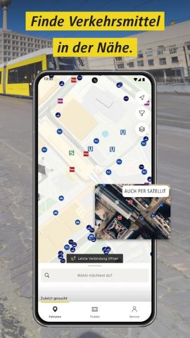 BVG Fahrinfo: Routenplaner для Android — скриншот 3
