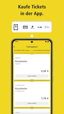 BVG Fahrinfo: Routenplaner для Android — скриншот 5