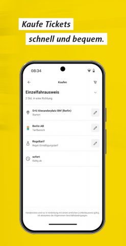 BVG Tickets: Bus + Bahn Berlin для Android — скриншот 3