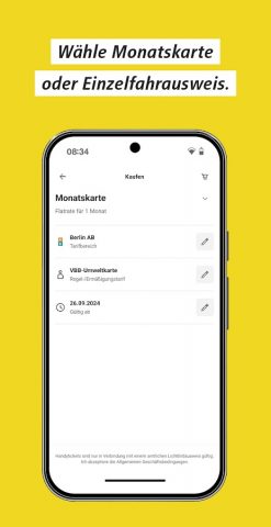 BVG Tickets: Bus + Bahn Berlin для Android — скриншот 4