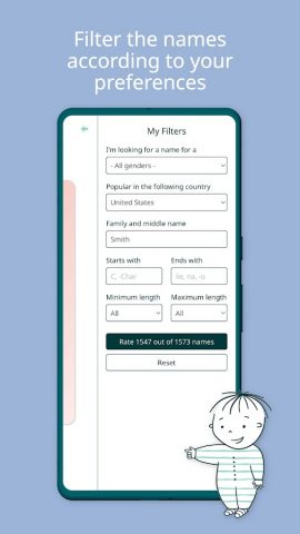 Baby Names / First Names 2025 для Android — скриншот 3