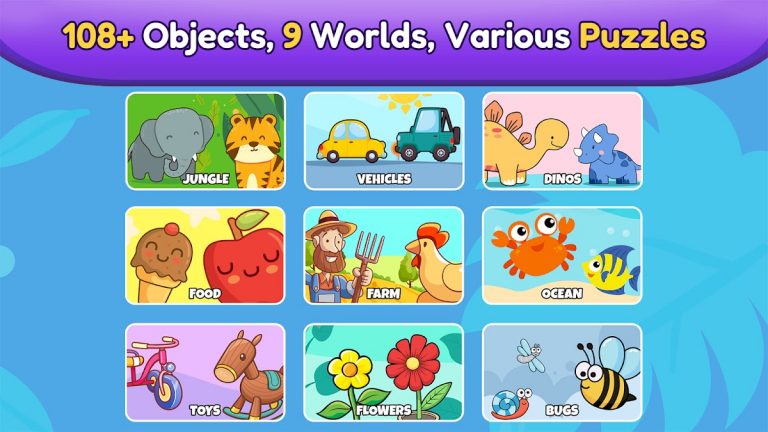 Игры для малышей 2-5: пазлы — скриншот 5