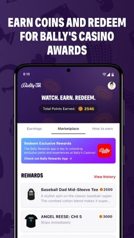 Bally Sports Live для Android — скриншот 5