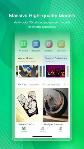 Bambu Handy для Android — скриншот 1