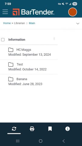 BarTender Mobile App для Android — скриншот 2