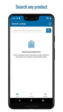 Barcode Spider: Scanner для Android — скриншот 3