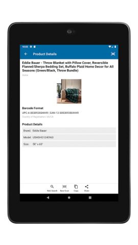 Barcode Spider: Scanner для Android — скриншот 5
