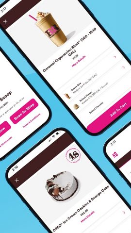 Baskin-Robbins для Android — скриншот 3
