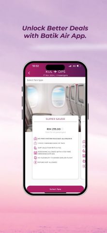 Batik Air для Android — скриншот 2