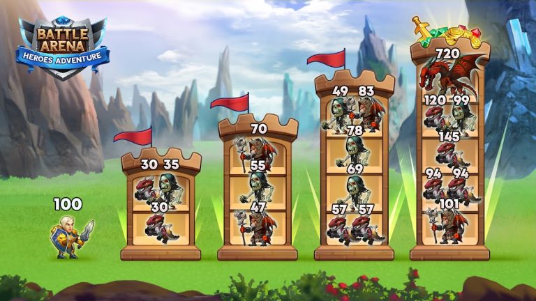 Battle Arena: Битвы героев! для Android — скриншот 1