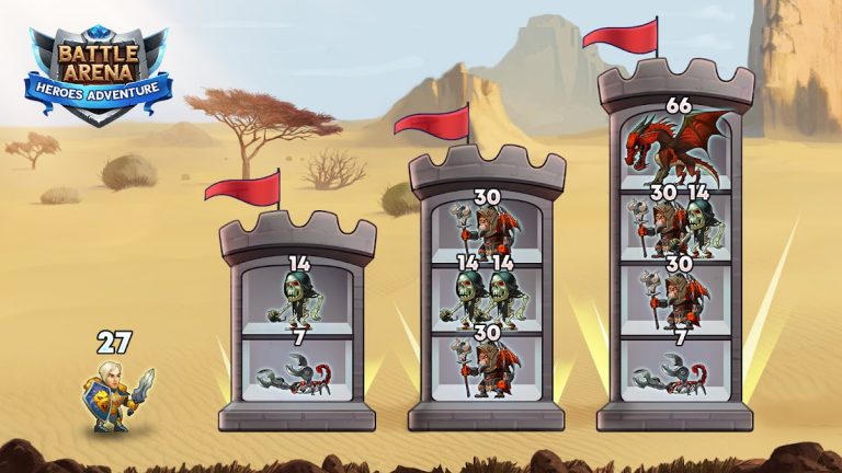 Battle Arena: Битвы героев! для Android — скриншот 5