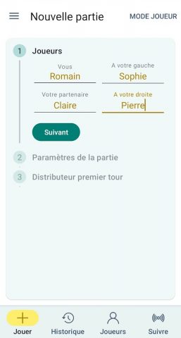 Belote Score для Android — скриншот 5