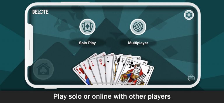 Belote online для Android — скриншот 2